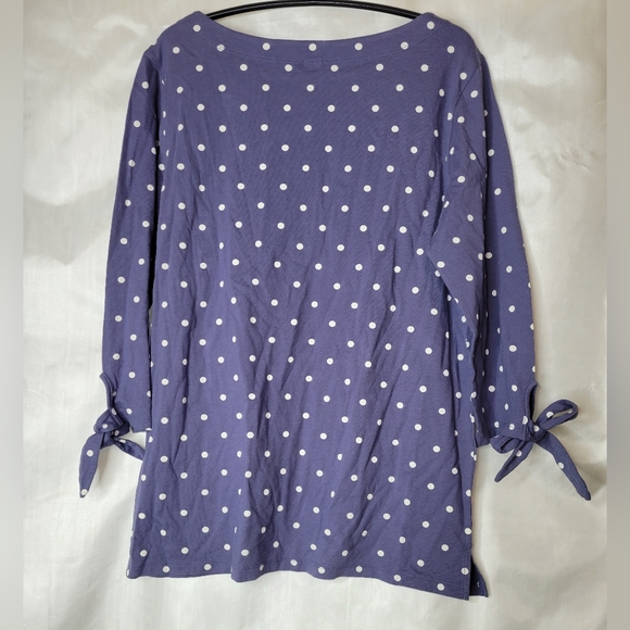 COPY - Old Navy polka dot tunic, 3/4 sleeves - Picture 3 of 7
